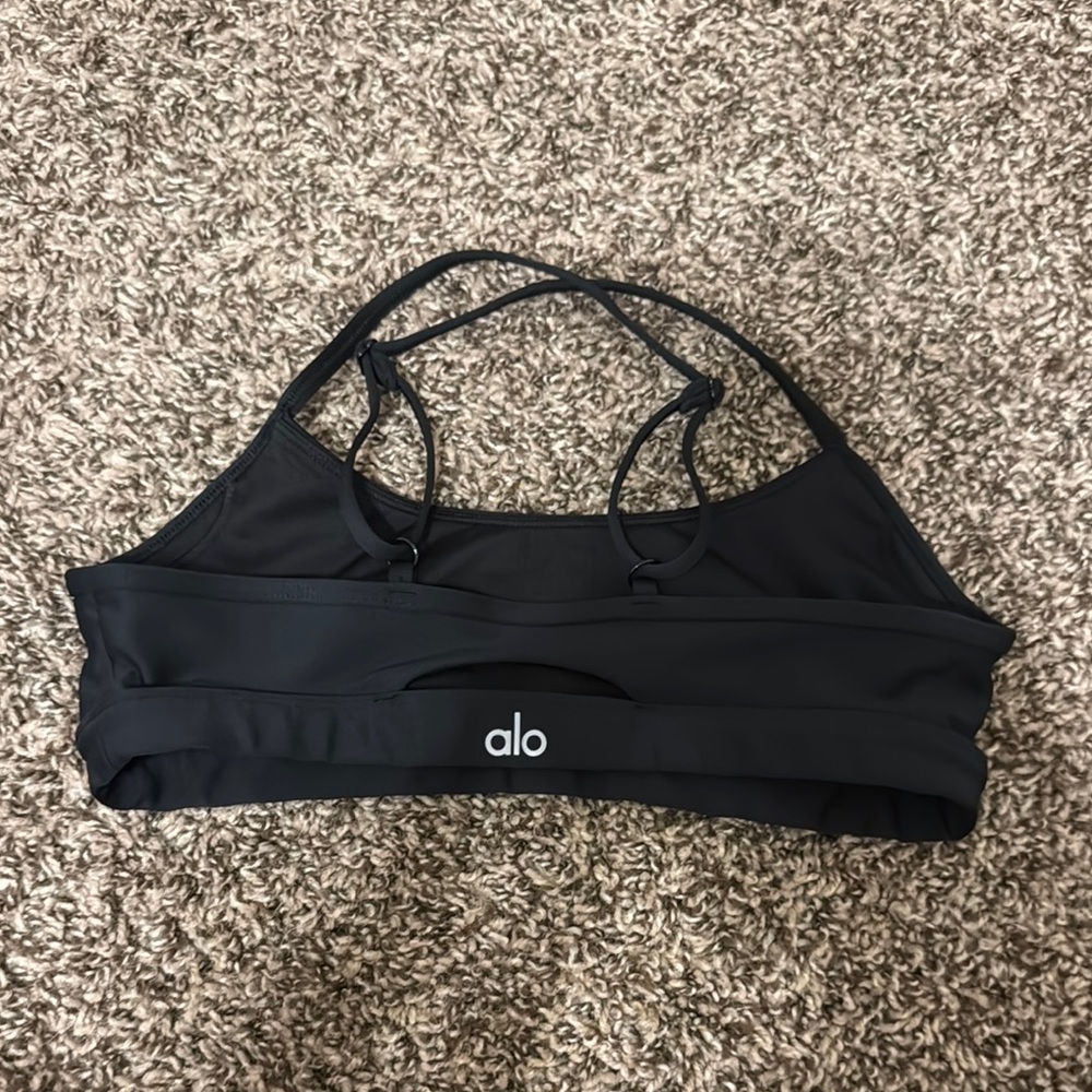 ALO Yoga Black Sports Bra